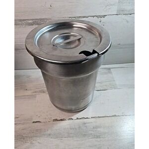 Vollrath 78164 Stainless Steel Bain Marie Pot with Slotted Lid 4.25‎ Qt USA Made